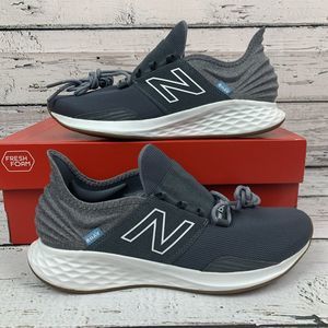 New Balance Men's Fresh Foam Roav Gray Running Athletic Shoes [Size US 12 D] EUC